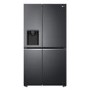 Refurbished LG GSLV71MCTF Freestanding 635 Litre Frost Free American Fridge Freezer Black