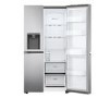 Refurbished LG NatureFRESH 635 Litre Side-by-Side American Fridge Freezer - Shiny Steel