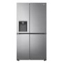 Refurbished LG NatureFRESH 635 Litre Side-by-Side American Fridge Freezer - Shiny Steel