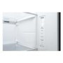 Refurbished LG NatureFRESH 635 Litre Side-by-Side American Fridge Freezer - Shiny Steel