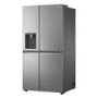Refurbished LG NatureFRESH 635 Litre Side-by-Side American Fridge Freezer - Shiny Steel