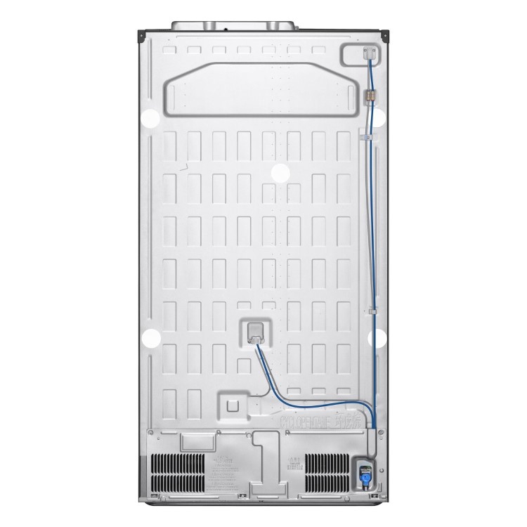 Refurbished LG NatureFRESH 635 Litre Side-by-Side American Fridge Freezer - Shiny Steel