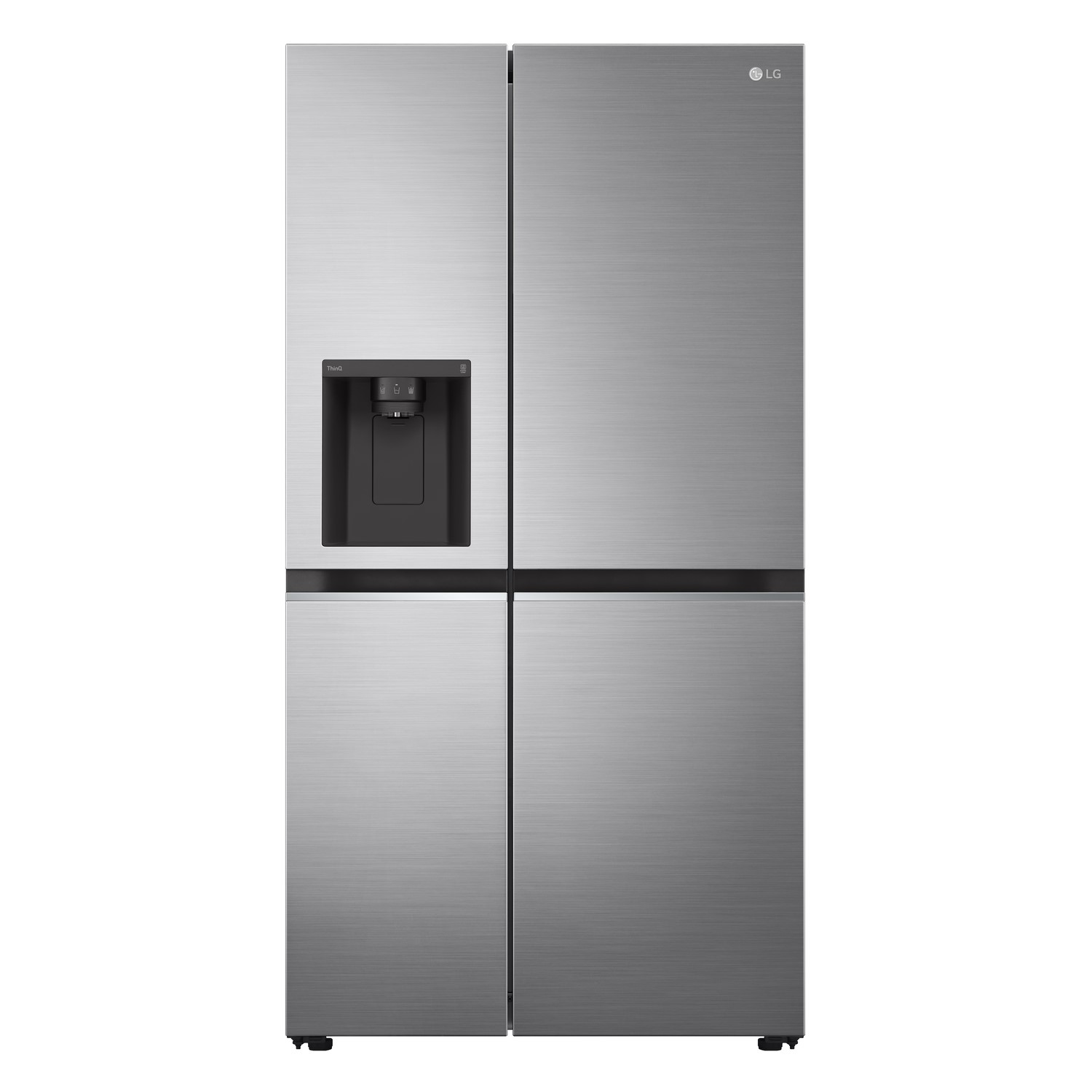 LG Side-by-side American Fridge Freezer - Steel