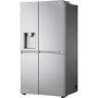 LG 635 Litre Side-By-Side American Fridge Freezer - Stainless steel