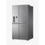 LG 635 Litre Side-By-Side American Fridge Freezer - Stainless Steel