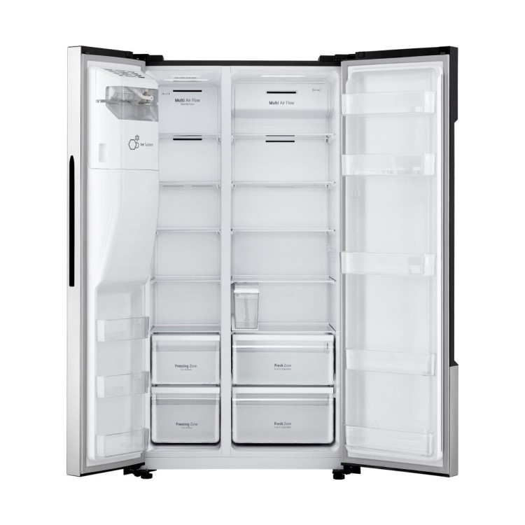 Refurbished LG GSM32HSBEH 562 Litre Frost Free American Fridge Freezer Silver