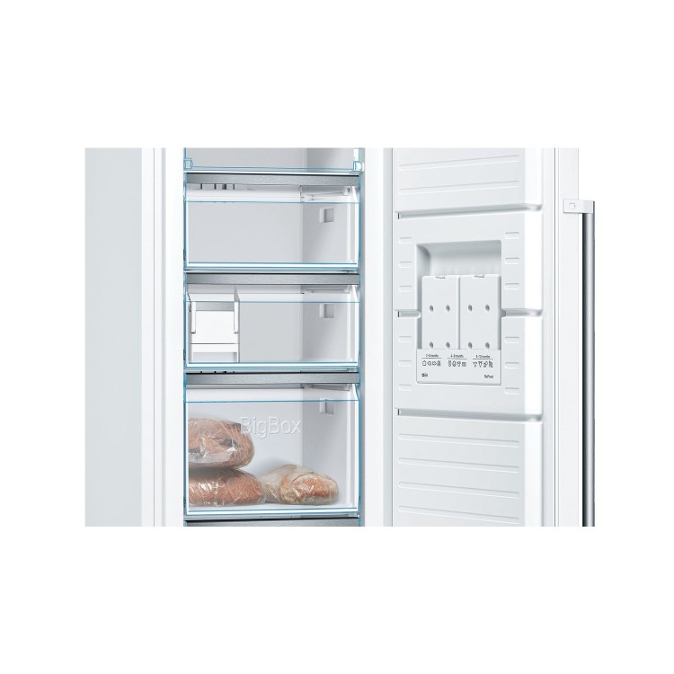 Bosch Serie 6 No Frost 186x60cm 242L Freestanding Upright Freezer - White
