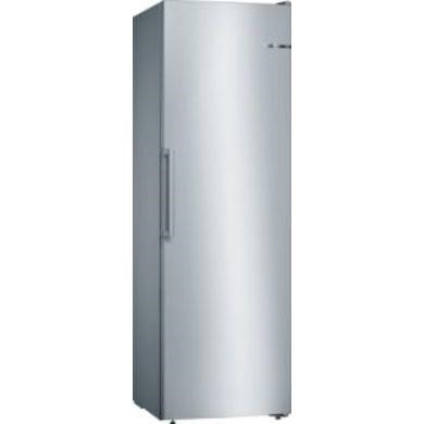 Bosch 242 Litre Tall Freestanding Freezer - Stainless Steel Look