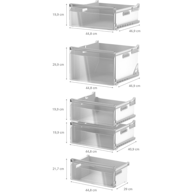 Bosch Series 4 334 Litre Upright Freestanding Freezer - White