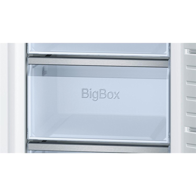 Bosch GSN58AW30G 191x70cm Upright Freestanding Frost Free Freezer - White