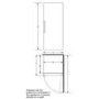 Bosch GSV24VW30 Energy Efficient 1.46m Tall Upright Freestanding Freezer - White