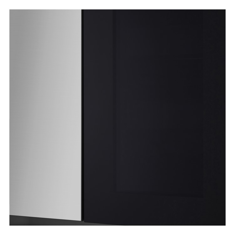 Refurbished LG InstaView GSVV80PYLL 655 Litre American Frost Free Fridge Freezer Prime Silver