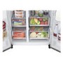 Refurbished LG InstaView GSVV80PYLL 655 Litre American Frost Free Fridge Freezer Prime Silver