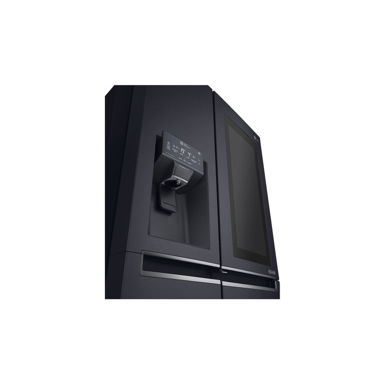 LG GSX960MCVZ InstaView Door-in-door Multi-door American Fridge Freezer With Ice & Water Dispenser -
