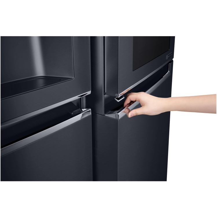 LG GSX961MCVZ InstaView Door-in-door Multi-door American Fridge Freezer With Ice & Water Dispenser -