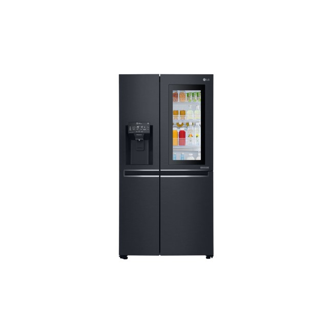 LG GSX960MCVZ InstaView Door-in-door Multi-door American Fridge Freezer With Ice & Water Dispenser -