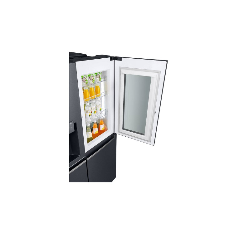 LG GSX960MCVZ InstaView Door-in-door Multi-door American Fridge Freezer With Ice & Water Dispenser -