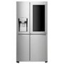 LG GSX961NSVZ InstaView Door-in-door Multi-door American Fridge Freezer With Non-plumb Ice & Water Dispenser - Premium Steel