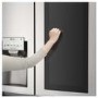 LG GSX961NSVZ InstaView Door-in-door Multi-door American Fridge Freezer With Non-plumb Ice & Water Dispenser - Premium Steel