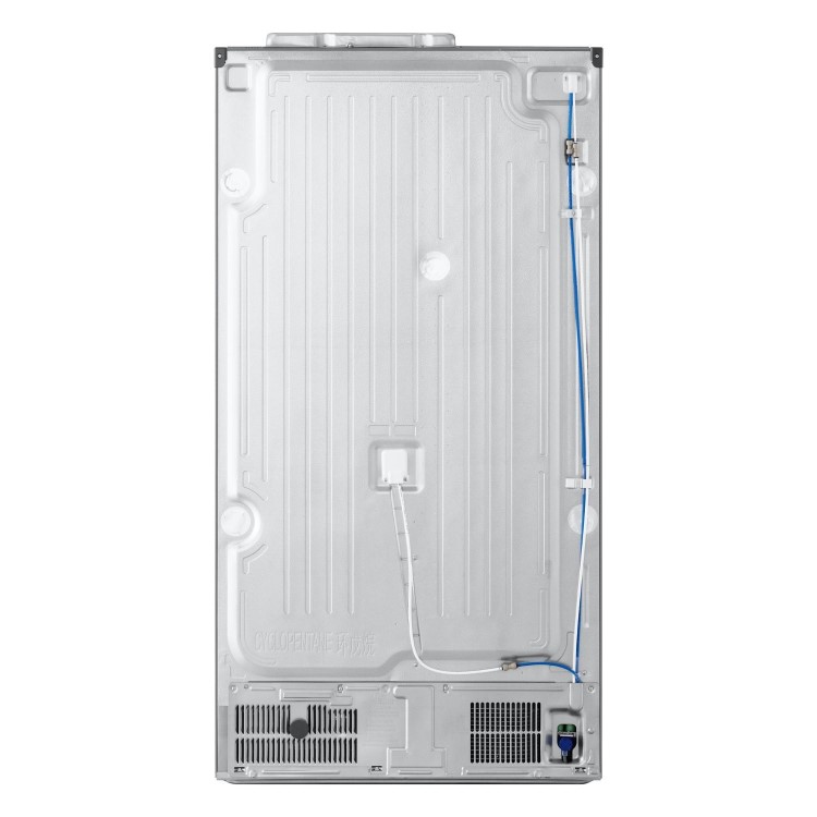 LG InstaView 628 Litre Side-By-Side American Fridge Freezer - Silver