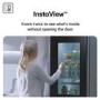 LG InstaView 628 Litre Side-By-Side American Fridge Freezer - Silver
