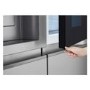 LG InstaView 628 Litre Side-By-Side American Fridge Freezer - Silver