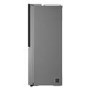 LG InstaView 628 Litre Side-By-Side American Fridge Freezer - Silver