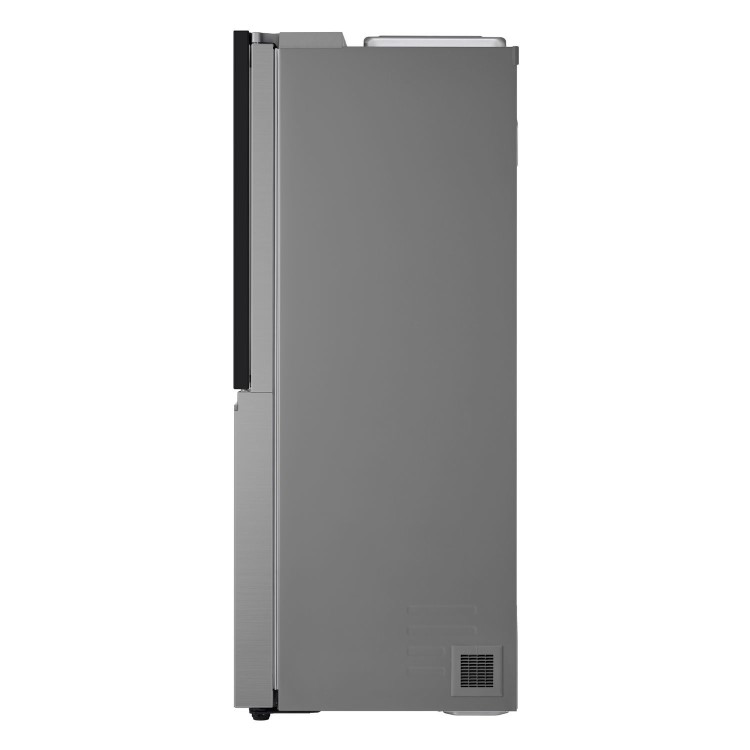LG InstaView 628 Litre Side-By-Side American Fridge Freezer - Silver