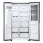 LG InstaView 628 Litre Side-By-Side American Fridge Freezer - Silver