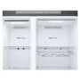 LG InstaView 628 Litre Side-By-Side American Fridge Freezer - Silver