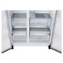 LG InstaView 628 Litre Side-By-Side American Fridge Freezer - Silver