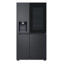 GSXE90EVAD LG InstaView 628 Litre Side-By-Side American Fridge Freezer - Essence Black Steel