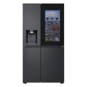 GSXE90EVDD LG InstaView™ 628 Litre Side-By-Side American Fridge Freezer - Essence Black Steel