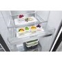 LG InstaView™ 628 Litre Side-by-Side American Fridge Freezer -  Black