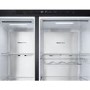 LG InstaView™ 628 Litre Side-by-Side American Fridge Freezer -  Black