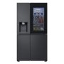LG InstaView™ 628 Litre Side-by-Side American Fridge Freezer -  Black