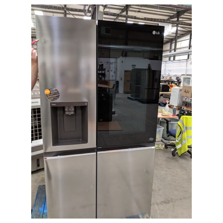 Refurbished LG GSXV80PZLE Freestanding 635 Litre Frost Free American Fridge Freezer