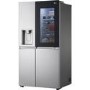 Refurbished LG InstaView ThinQ GSXV91BSAE 635 Litre Frost Free American Fridge Freezer Stainless Steel