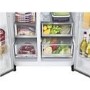 Refurbished LG InstaView ThinQ GSXV91BSAE 635 Litre Frost Free American Fridge Freezer Stainless Steel