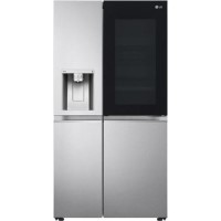 Refurbished LG InstaView ThinQ GSXV91BSAE 635 Litre Frost Free American Fridge Freezer Stainless Steel Refurbished LG InstaView ThinQ GSXV91BSAE 635 Litre Frost Free American Fridge Freezer Stainless Steel