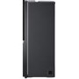 LG 635 Litre Side-By-Side American Fridge Freezer  - Matte Black