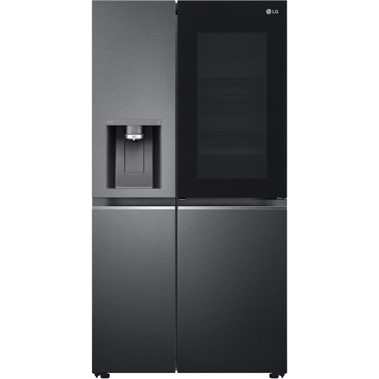 LG InstaView 655 Litre Side-by-Side American Fridge Freezer Prime