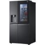 LG 635 Litre Side-By-Side American Fridge Freezer  - Matte Black