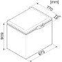GRADE A3 - Moderate Cosmetic Damage - Miele 87cm wide Chest Freezer in White