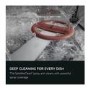 AEG 6000 Semi-Integrated Dishwasher - B-rated  Stainless steel control panel