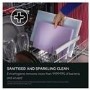 AEG 6000 Semi-Integrated Dishwasher - B-rated  Stainless steel control panel