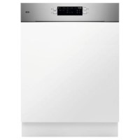 AEG 6000 Semi-Integrated Dishwasher - B-rated  Stainless steel control panel