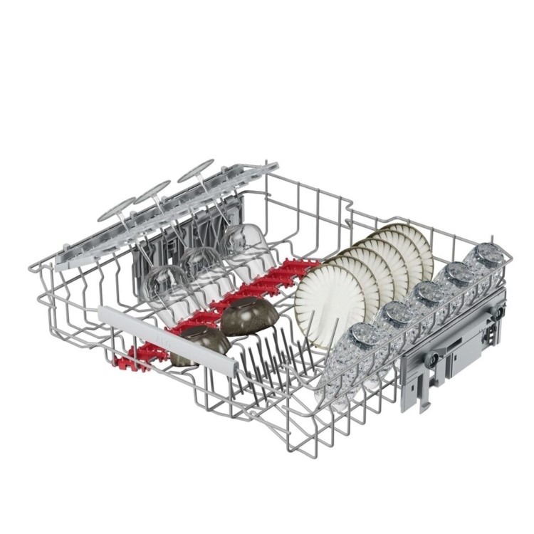 AEG 6000 Semi-Integrated Dishwasher - B-rated  Stainless steel control panel