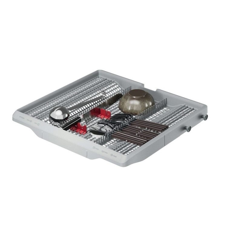 AEG 6000 Semi-Integrated Dishwasher - B-rated  Stainless steel control panel