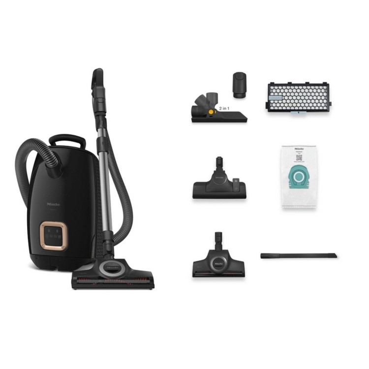 Miele Guard L1 Cat & Dog Flex Cylinder Vacuum Cleaner - Obsidian Black